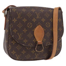 LOUIS VUITTON Monogram Saint Cloud GM Shoulder Bag M51242 LV Auth ep15077-1