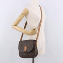 LOUIS VUITTON Monogram Saint Cloud GM Shoulder Bag M51242 LV Auth ep15077-26