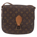 LOUIS VUITTON Monogram Saint Cloud GM Shoulder Bag M51242 LV Auth ep15077-13
