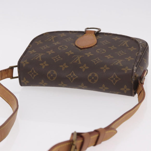 LOUIS VUITTON Monogram Saint Cloud GM Shoulder Bag M51242 LV Auth ep15077