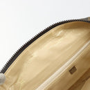 FENDI Zucca Canvas Hand Bag Black Brown Auth ep15078-10