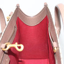 GUCCI GG Supreme Donald Duck Hand Bag PVC 2way Beige Gold 648134 Auth ep15080M-21