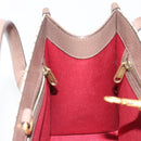 GUCCI GG Supreme Donald Duck Hand Bag PVC 2way Beige Gold 648134 Auth ep15080M-22