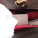 GUCCI GG Supreme Donald Duck Hand Bag PVC 2way Beige Gold 648134 Auth ep15080M-12
