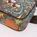 GUCCI GG Supreme Disney Collaboration Waist bag PVC Beige 602695 Auth ep15081M-15