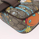 GUCCI GG Supreme Disney Collaboration Waist bag PVC Beige 602695 Auth ep15081M-16