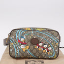 GUCCI GG Supreme Disney Collaboration Waist bag PVC Beige 602695 Auth ep15081M-12
