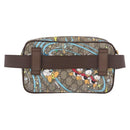 GUCCI GG Supreme Disney Collaboration Waist bag PVC Beige 602695 Auth ep15081M-2
