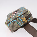 GUCCI GG Supreme Disney Collaboration Waist bag PVC Beige 602695 Auth ep15081M-3