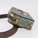 GUCCI GG Supreme Disney Collaboration Waist bag PVC Beige 602695 Auth ep15081M-4