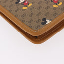 GUCCI Disney Collaboration Micro GG Supreme Bag PVC Beige 602552 Auth ep15084M-15