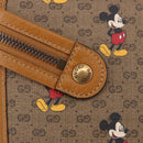 GUCCI Disney Collaboration Micro GG Supreme Bag PVC Beige 602552 Auth ep15084M-8