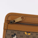 GUCCI Disney Collaboration Micro GG Supreme Bag PVC Beige 602552 Auth ep15084M-17