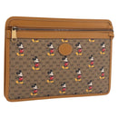 GUCCI Disney Collaboration Micro GG Supreme Bag PVC Beige 602552 Auth ep15084M-1