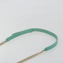 CHANEL Chain Matelasse Boy Chanel Bag Lamb Skin Green Gold CC Auth ep15086SM-9