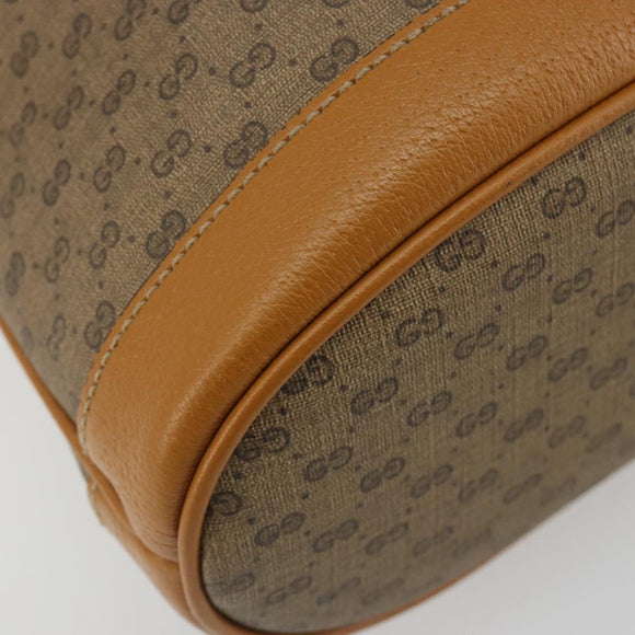 GUCCI Micro GG Canvas Disney Mickey Mouse Bag PVC Beige 602691 Auth ep15087M