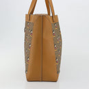 GUCCI GUCCIxDisney Micro GG Supreme Tote Bag PVC Beige Gold 547947 Auth ep15089M-4