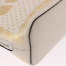 GUCCI Shoulder Bag Leather White Silver 511189 Auth ep15090-10