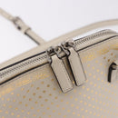 GUCCI Shoulder Bag Leather White Silver 511189 Auth ep15090-14
