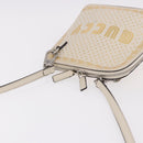 GUCCI Shoulder Bag Leather White Silver 511189 Auth ep15090-6