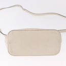 GUCCI Shoulder Bag Leather White Silver 511189 Auth ep15090-9
