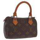LOUIS VUITTON Monogram Mini Speedy Hand Bag M41534 LV Auth ep15091-1