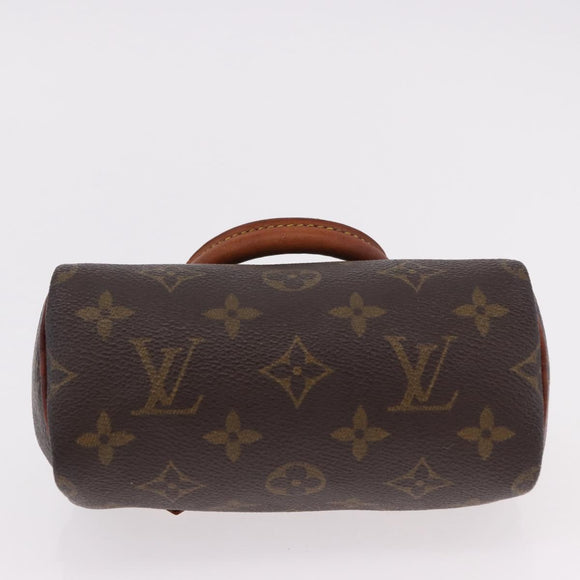 LOUIS VUITTON Monogram Mini Speedy Hand Bag M41534 LV Auth ep15091