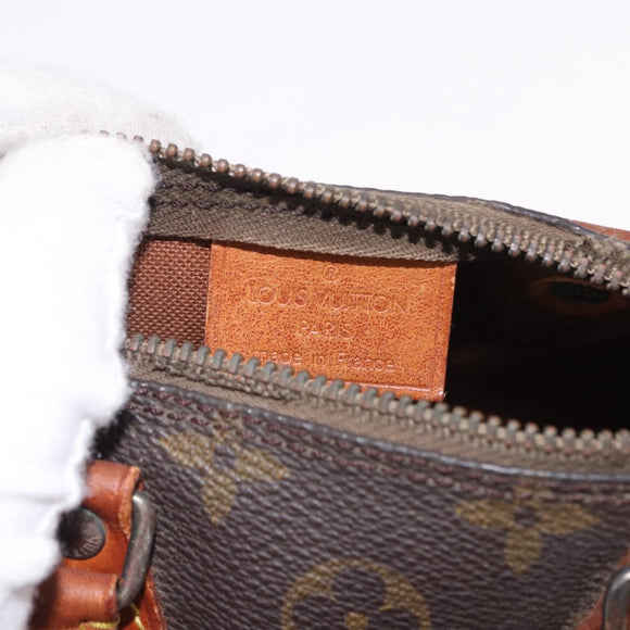 LOUIS VUITTON Monogram Mini Speedy Hand Bag M41534 LV Auth ep15091