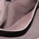 GUCCI GG Canvas Abbey Tote Bag Outlet Brown Silver 268640 Auth ep15094-20