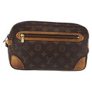 LOUIS VUITTON Monogram Marly Dragonne GM Clutch Bag M51825 LV Auth ep15095-13