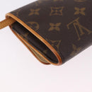 LOUIS VUITTON Monogram Pochette Twin GM Shoulder Bag M51852 LV Auth ep15097-11