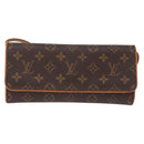 LOUIS VUITTON Monogram Pochette Twin GM Shoulder Bag M51852 LV Auth ep15097-2