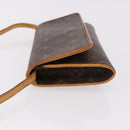 LOUIS VUITTON Monogram Pochette Twin GM Shoulder Bag M51852 LV Auth ep15097-5