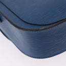 LOUIS VUITTON Epi Saint Cloud GM Shoulder Bag Toledo Blue M52195 Auth ep15098A-16