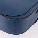 LOUIS VUITTON Epi Saint Cloud GM Shoulder Bag Toledo Blue M52195 Auth ep15098A-9