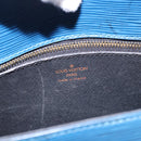 LOUIS VUITTON Epi Saint Cloud GM Shoulder Bag Toledo Blue M52195 Auth ep15098A-20