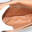 CELINE Macadam Canvas Shoulder Bag PVC Leather Brown Gold Auth ep15099-10