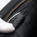 CELINE Clutch Bag Leather Black Gold Auth ep15100-12