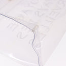 HERMES Vinyl Kelly Hand Bag Vinyl Clear Gold Auth ep15101-12