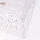 HERMES Vinyl Kelly Hand Bag Vinyl Clear Gold Auth ep15101-13