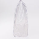 HERMES Vinyl Kelly Hand Bag Vinyl Clear Gold Auth ep15101-5