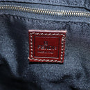 FENDI Zucca Canvas Shoulder Bag Brown Black Auth ep15102A-22