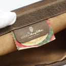 GUCCI GG Supreme Web Sherry Line Bag PVC Beige Gold 89 01 032 Auth ep15103-12