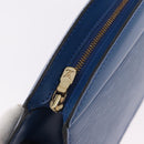 LOUIS VUITTON Epi Trousse Crete Pouch Blue M48405 LV Auth ep15104-8