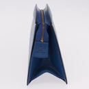 LOUIS VUITTON Epi Trousse Crete Pouch Blue M48405 LV Auth ep15104-3