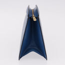 LOUIS VUITTON Epi Trousse Crete Pouch Blue M48405 LV Auth ep15104-4