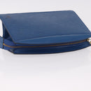 LOUIS VUITTON Epi Trousse Crete Pouch Blue M48405 LV Auth ep15104-5