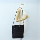 GUCCI Bamboo Hand Bag Canvas 2way Black Silver 002 1998 0353 Auth ep15105-25