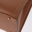 GUCCI Bamboo Hand Bag Leather Brown Gold 002 1095 0260 Auth ep15106-9