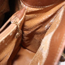 GUCCI Bamboo Hand Bag Leather Brown Gold 002 1095 0260 Auth ep15106-18